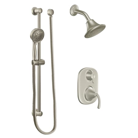 A large image of the Moen 600SEP Brushed Nickel