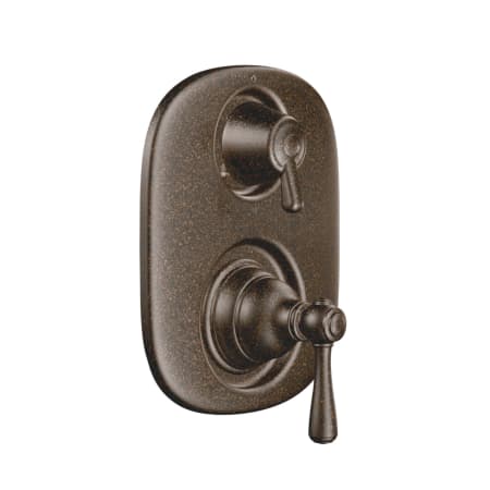 A large image of the Moen 602 Valve Trim with Integrated Diverter Trim in Oil Rubbed Bronze