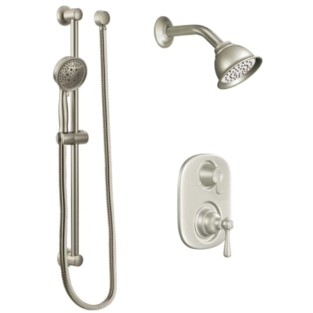 A large image of the Moen 602SEP Brushed Nickel