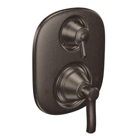 A large image of the Moen 603 Valve Trim with Integrated Diverter in Oil Rubbed Bronze