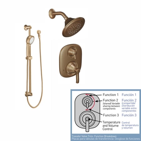 A large image of the Moen 603S Antique Bronze