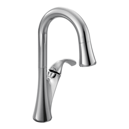 A large image of the Moen 6124 Chrome