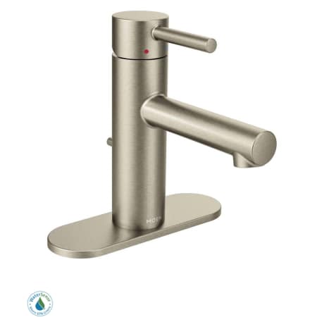 A large image of the Moen 6190HC Brushed Nickel