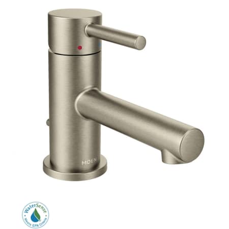 A large image of the Moen 6191 Brushed Nickel