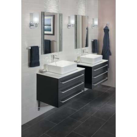 Moen 6192 Chrome Single Handle Single Hole Bathroom Faucet
