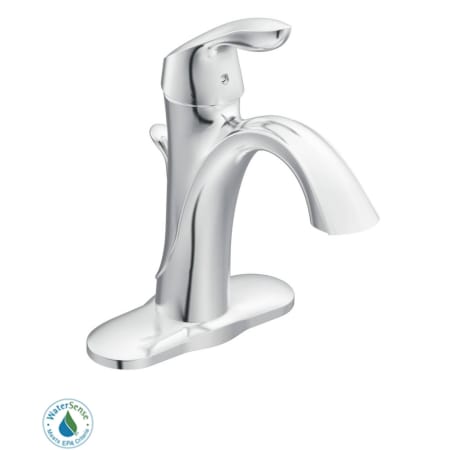 A large image of the Moen 6400 Chrome