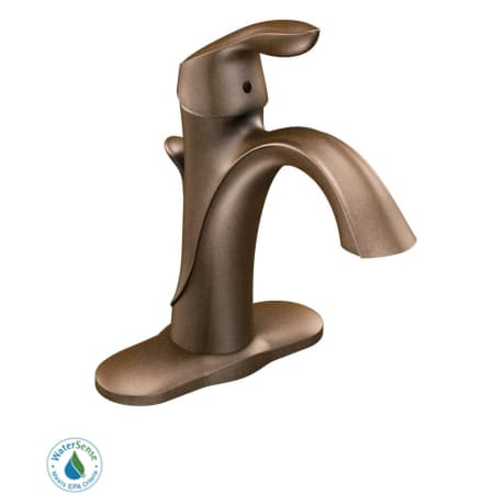 A large image of the Moen 6400 Oil Rubbed Bronze