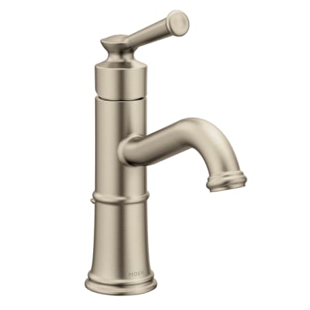 A large image of the Moen 6402 Brushed Nickel