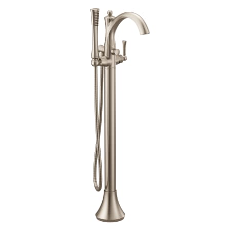 A large image of the Moen 655 Brushed Nickel