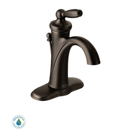 A large image of the Moen 6600 Oil Rubbed Bronze