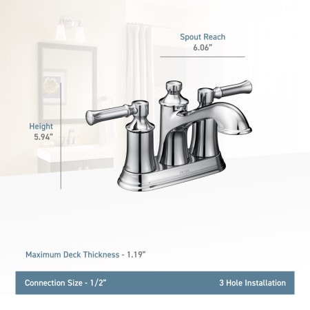 A large image of the Moen 6802 Moen-6802-Lifestyle Specification View