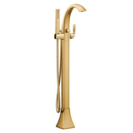 A large image of the Moen 695 Brushed Gold