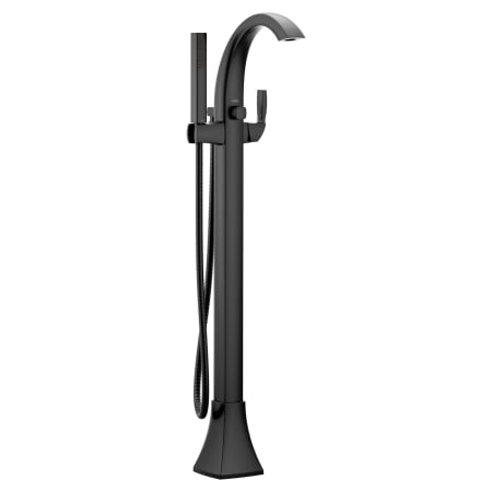 A large image of the Moen 695 Matte Black