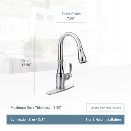 A large image of the Moen 7185E Moen-7185E-Lifestyle Specification View