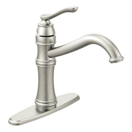 A large image of the Moen 7240 Spot Resist Stainless