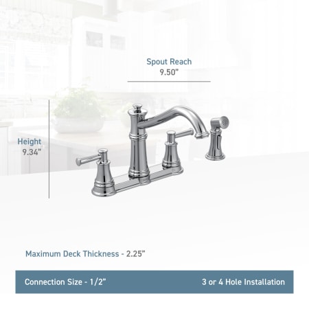 A large image of the Moen 7255 Moen-7255-Lifestyle Specification View