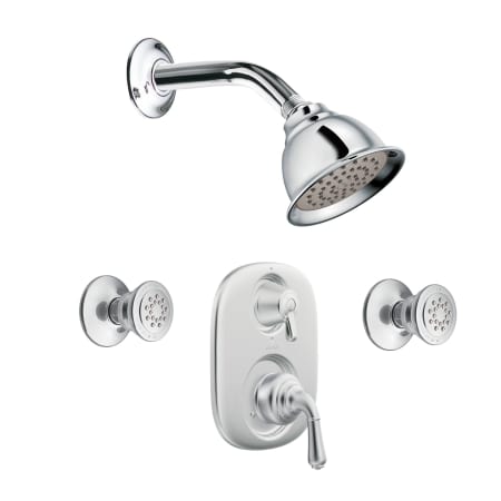 A large image of the Moen 743 Chrome