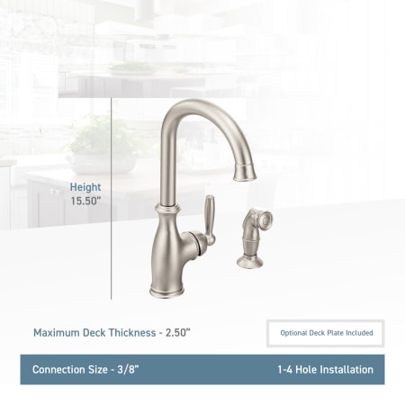 A large image of the Moen 7735 Moen-7735-Lifestyle Specification View