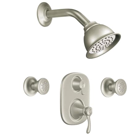 A large image of the Moen 773 Brushed Nickel