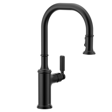 A large image of the Moen 7770 Matte Black