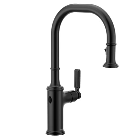 A large image of the Moen 7770EW Matte Black