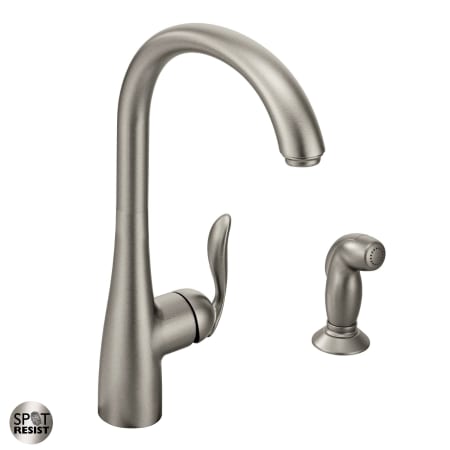 A large image of the Moen 7790 Spot Resist Stainless
