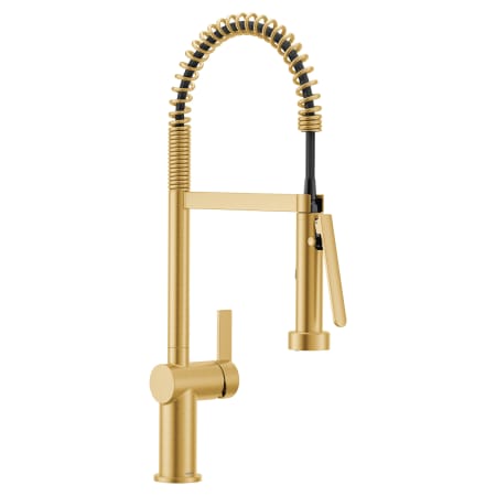 A large image of the Moen 7822 Brushed Gold