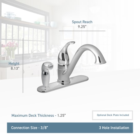 A large image of the Moen 7835 Moen-7835-Lifestyle Specification View