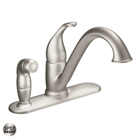 A large image of the Moen 7835 Spot Resist Stainless