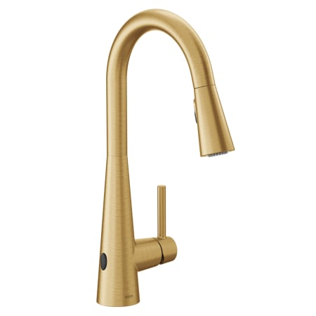 A large image of the Moen 7864EW Brushed Gold