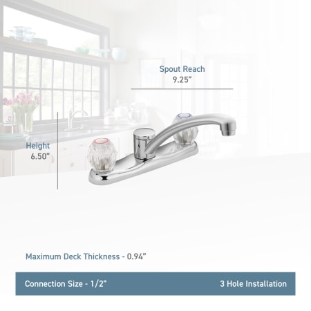 A large image of the Moen 7900 Moen-7900-Lifestyle Specification View