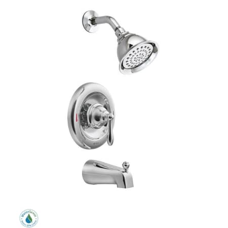 A large image of the Moen 82496EP Chrome