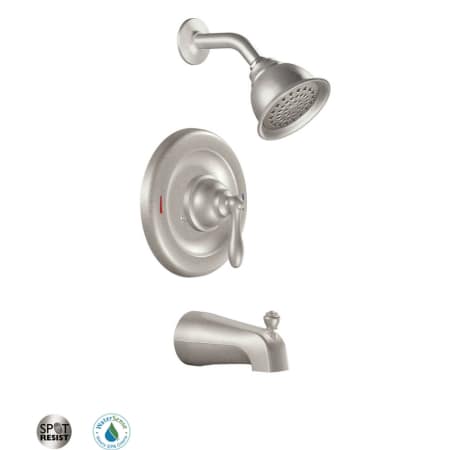 A large image of the Moen 82496EP Spot Resist Brushed Nickel