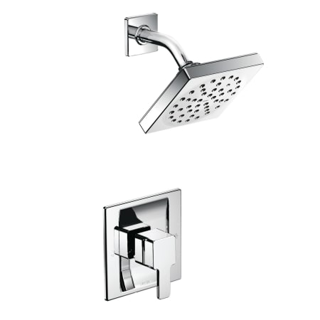A large image of the Moen 825 Shower Trim in Chrome