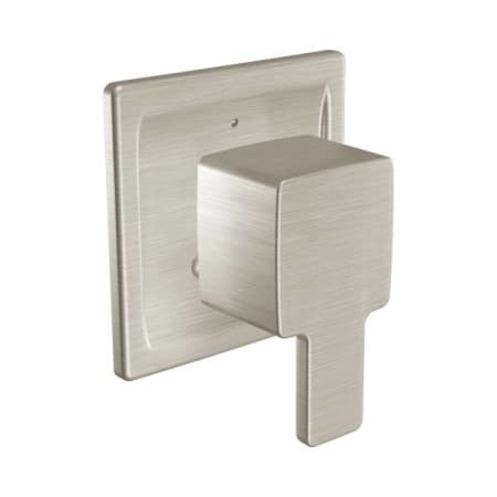 A large image of the Moen 825 Volume Control Trim in Brushed Nickel