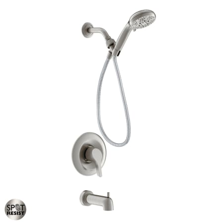 A large image of the Moen 82733 Spot Resist Brushed Nickel