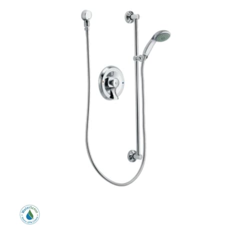 A large image of the Moen 8346EP15 Chrome