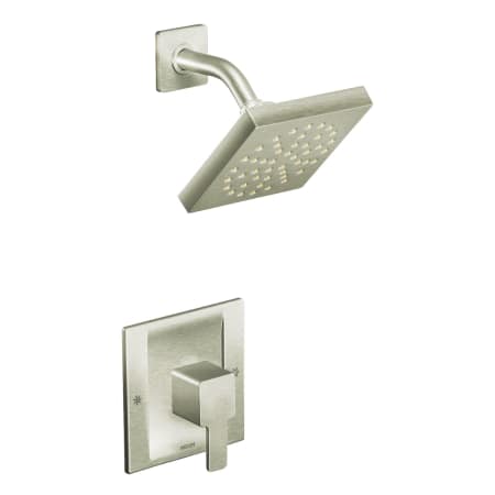 A large image of the Moen 835 Shower Trim in Brushed Nickel