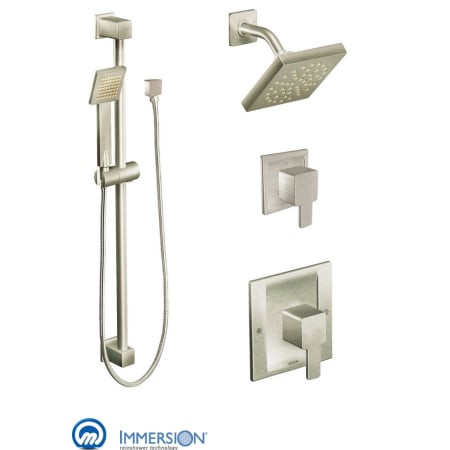 A large image of the Moen 835 Brushed Nickel