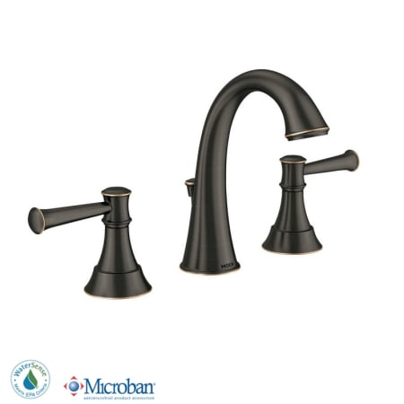 A large image of the Moen 84778 Mediterranean Bronze Microban