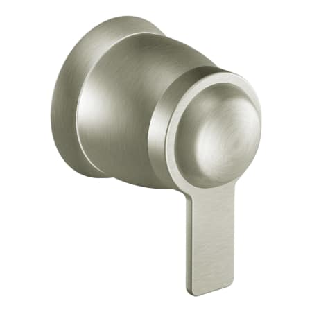 A large image of the Moen 870 Volume Control Trim in Brushed Nickel