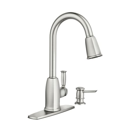 A large image of the Moen 87022 Spot Resist Stainless