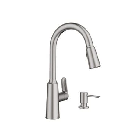 A large image of the Moen 87028 Spot Resist Stainless