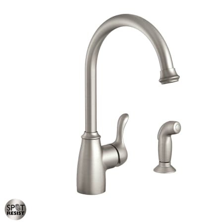A large image of the Moen 87313 Spot Resist Stainless