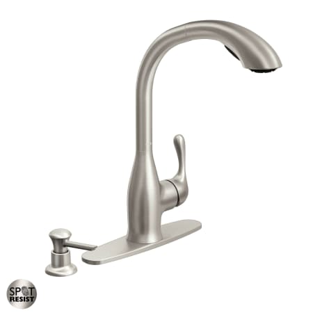 A large image of the Moen 87450 Spot Resist Stainless