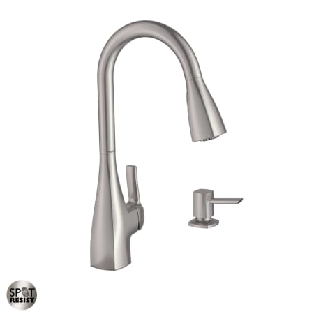 A large image of the Moen 87599 Spot Resist Stainless