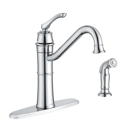 A large image of the Moen 87999 Chrome