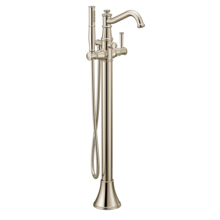 A large image of the Moen 9025 Polished Nickel
