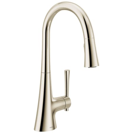 A large image of the Moen 9126 Polished Nickel