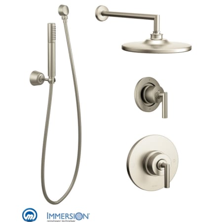 A large image of the Moen 925 Brushed Nickel